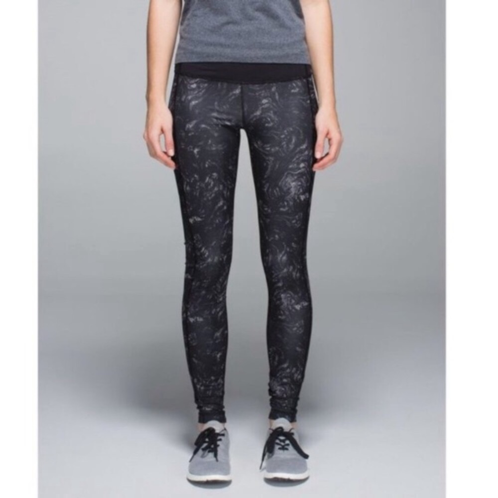 ❤️Lululemon Speed Tight II Full-On Length Luxtreme Arsenal Ambient Black Grey 4